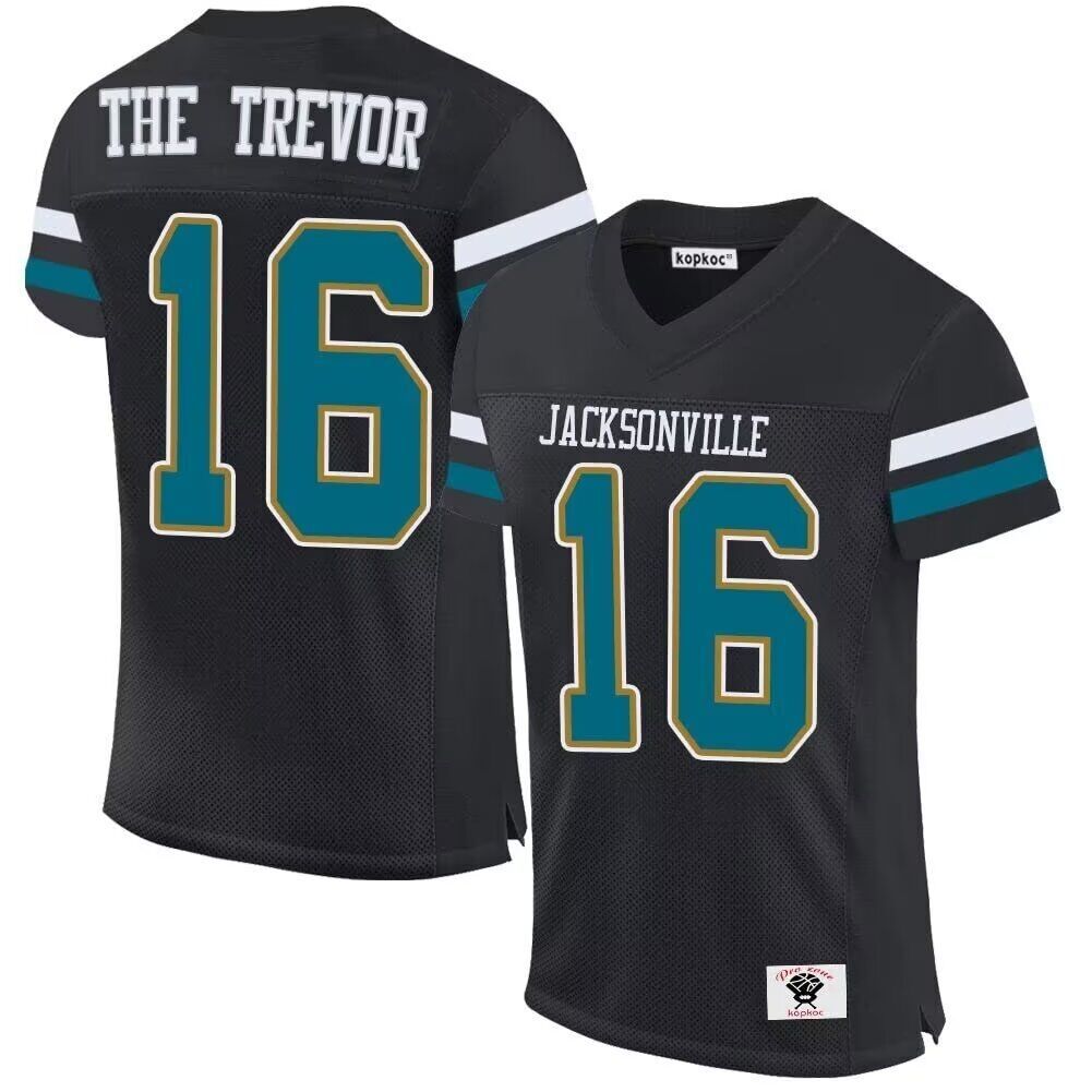 Men Jacksonville Jaguars #16 The Trevor black 2024 Nike Limited NFL throwback Jersey 